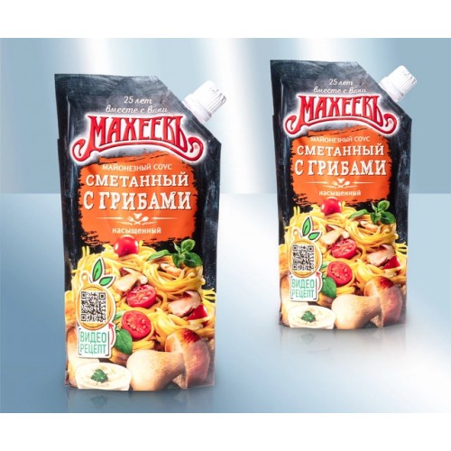 Майонезный соус со сметаной и грибами, 200г